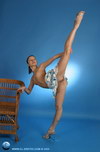 young flexible russian girl